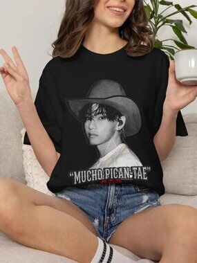 BTS V Kim Taehyung Mucho Picante T  Shirt